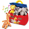 Bundaloo Plush Mini Zoo Toy Playset Carrier with Sound Bundaloo Plush Mini Zoo Toy Playset Carrier with Sound