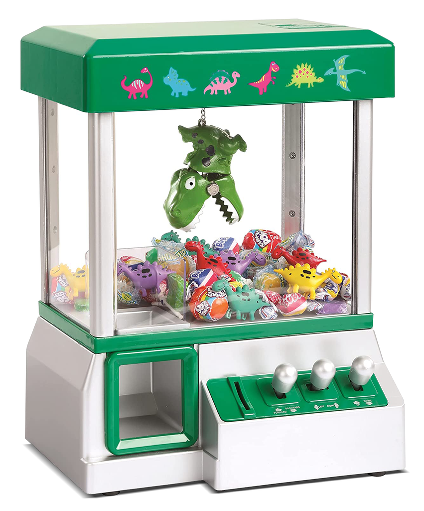 Bundaloo Dino Claw Machine Arcade Game with Sound