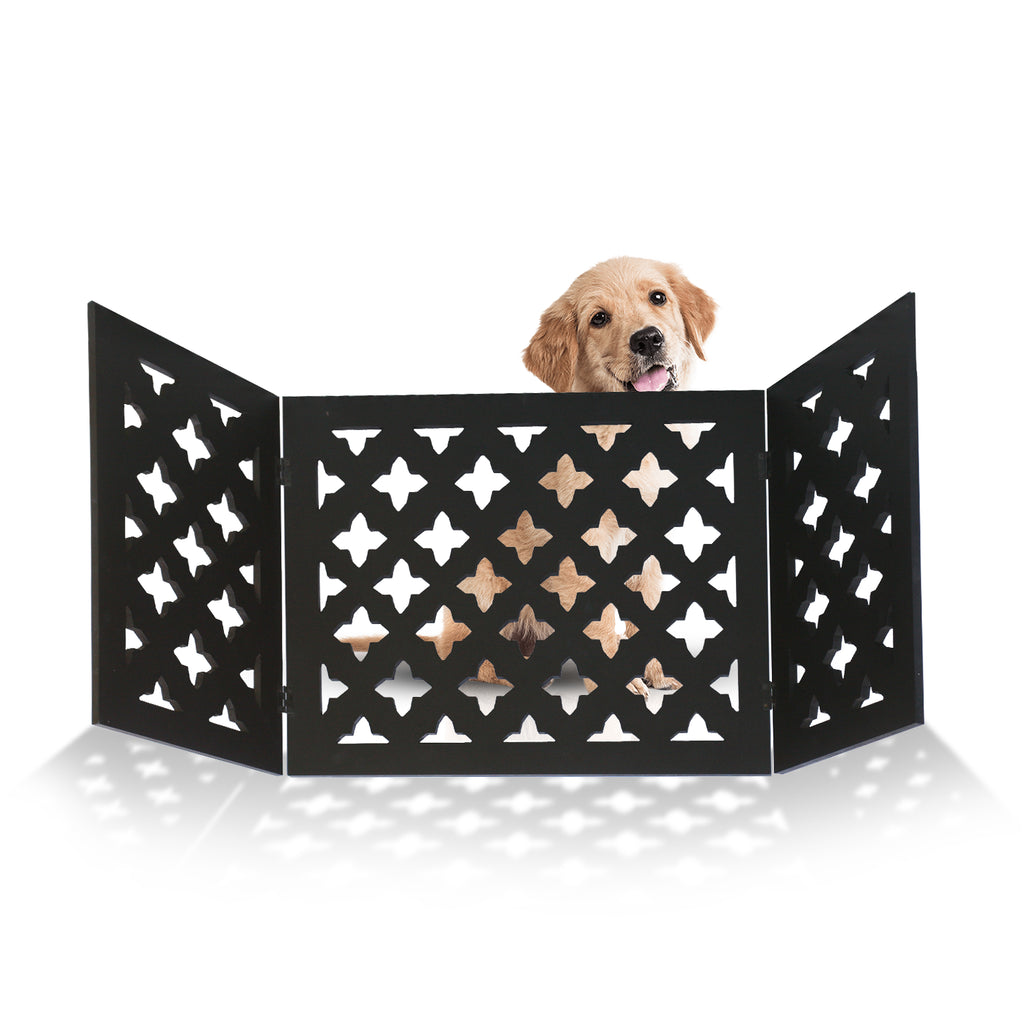 Bundaloo Freestanding Wooden Dog Gate (Starlight)