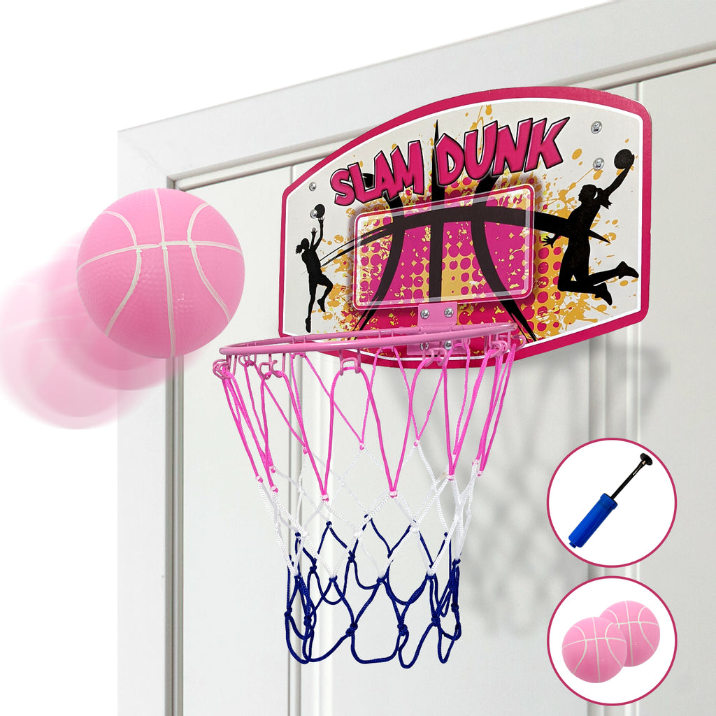 Bundaloo Slam Dunk Over the door Basketball Game - Girls