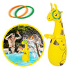 Bundaloo Pool Inflatable Giraffe Basketball and Toss Game Bundaloo Pool Inflatable Giraffe Basketball and Toss Game