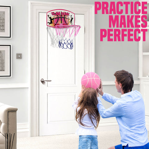 Bundaloo Slam Dunk Over the door Basketball Game - Girls