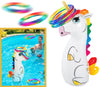 Bundaloo Inflatable Pool Ring Toss Game Set (Unicorn) Bundaloo Inflatable Pool Ring Toss Game Set (Unicorn)