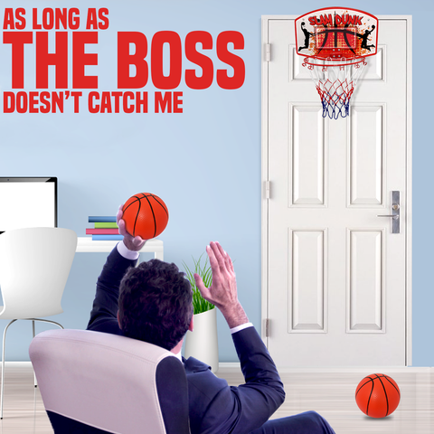 Bundaloo Slam Dunk Over the door Basketball Game - Boys