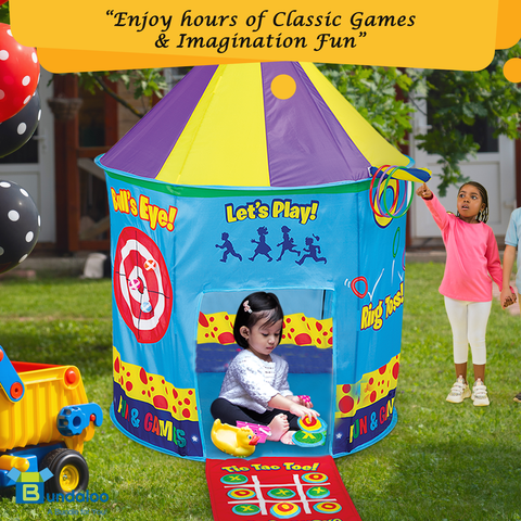 Bundaloo Kids 3 In 1 Carnival Game Tent
