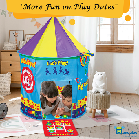 Bundaloo Kids 3 In 1 Carnival Game Tent