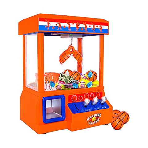 Bundaloo Slam Dunk Claw Machine Arcade Game With 3 Mini Basketballs