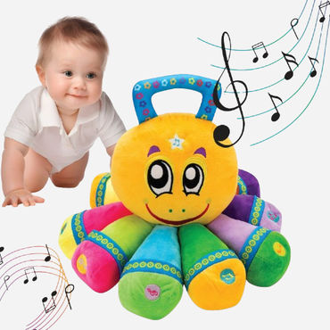 Bundaloo Musical Octopus Plush Set