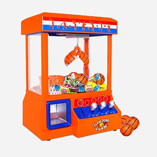 Bundaloo Slam Dunk Claw Machine Arcade Game With 3 Mini Basketballs