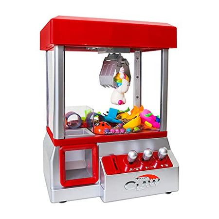 Bundaloo Original Mini Claw Machine Arcade Game - Red