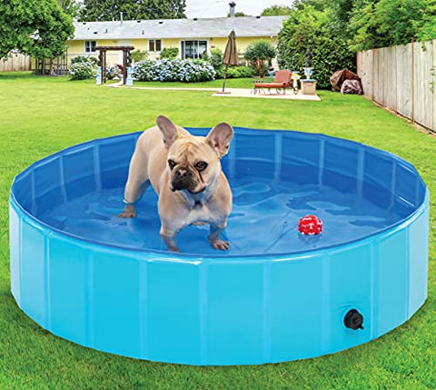 Bundaloo Collapsible Foldable Portable Dog Pool